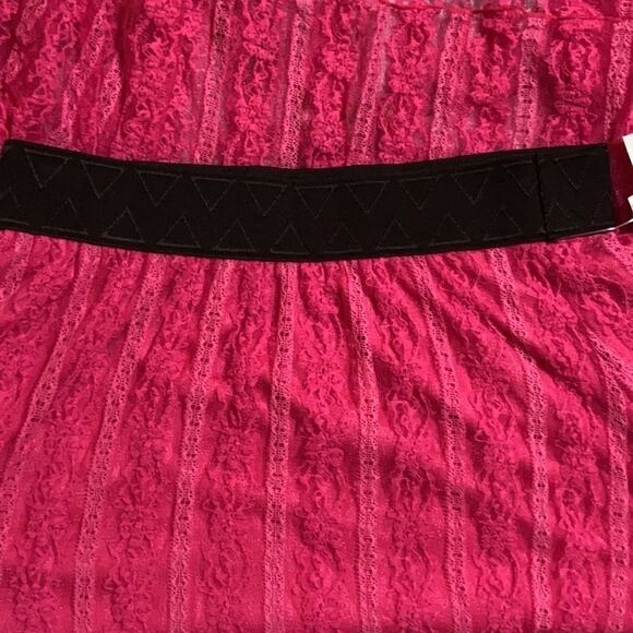 NWT Women’s LuLaRoe Lola bright pink lace skirt Size S - Picture 2 of 6